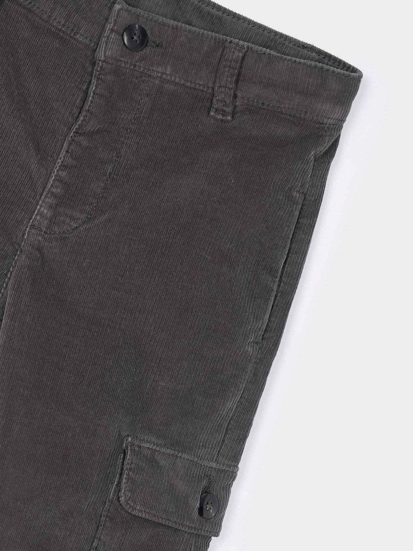 Mayoral Pantalon Cargo Pana para niño Pizarra