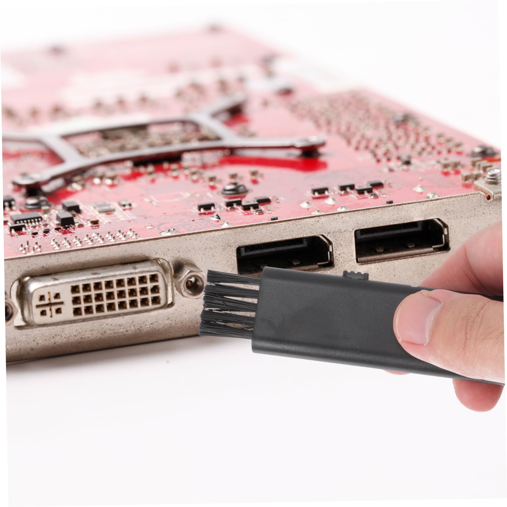 OSALADI 3 Piezas cepillo de limpieza del teclado limpiador de tabletas Limpiador de cepillos para teclado soplador polvo ordenador portátil teclados limpiador de laptop computadora ratón
