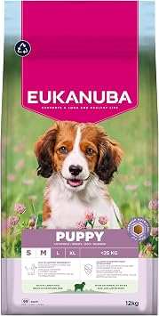Eukanuba Lamb & Rice - Complete Dry Puppy Food - For Small & Medium Breed Dogs 12KG