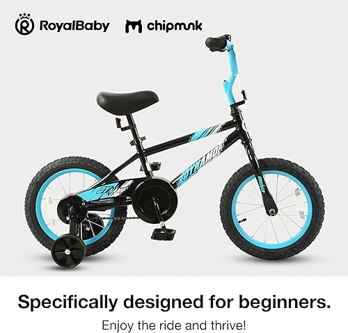 Miniatura 2 de Chipmunk - Bicicleta para niños pequeños de 12, 14, 16 y 18 pulgadas, ruedas para principiantes y niñas, múltiples opciones de color