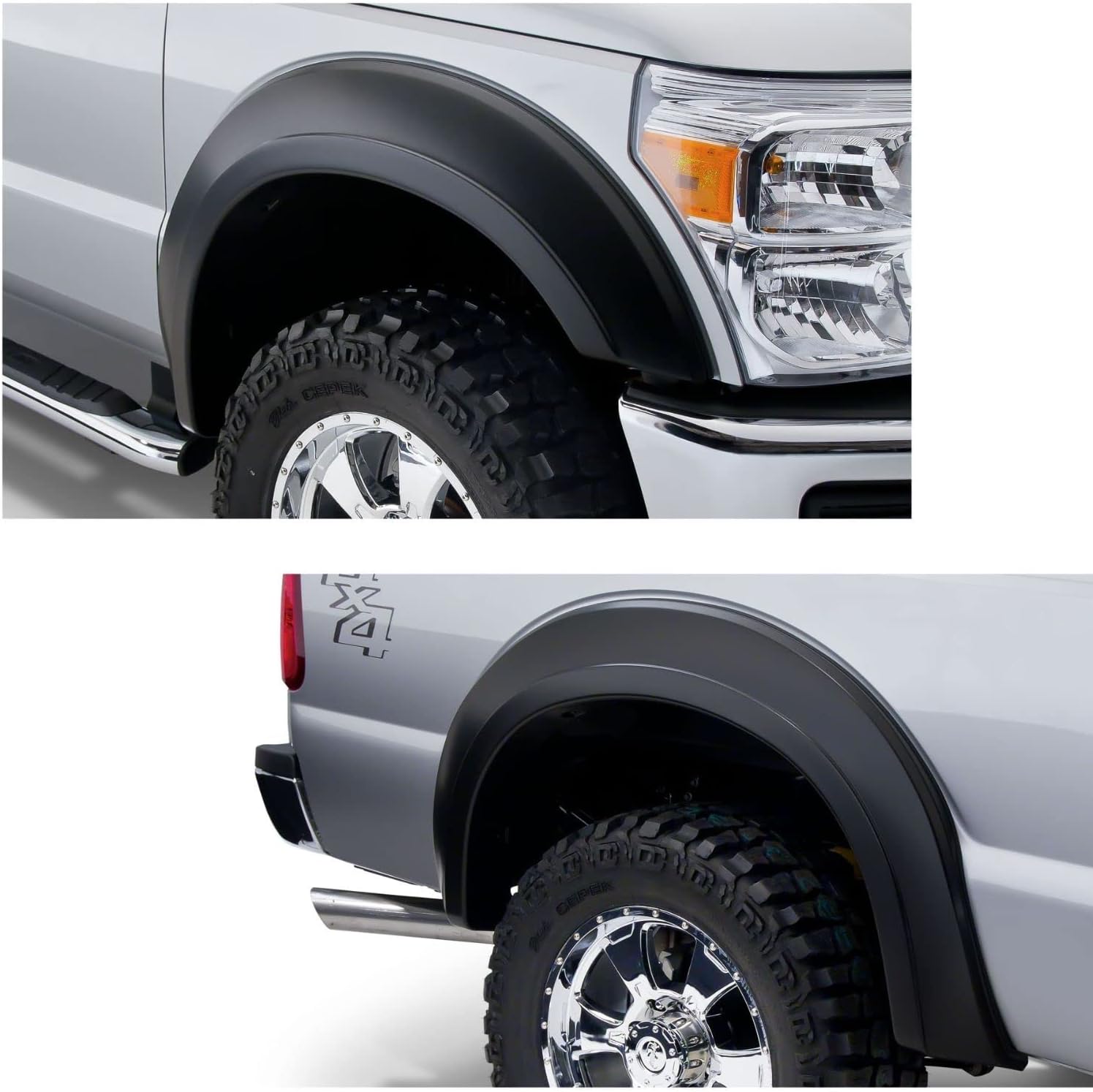 Bushwacker 2093202 ExtendAFender Fender Flares 4pc. Set