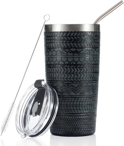 Onebttl Tire Marks Travel Tumbler: A Clever Gift for Car Enthusiasts