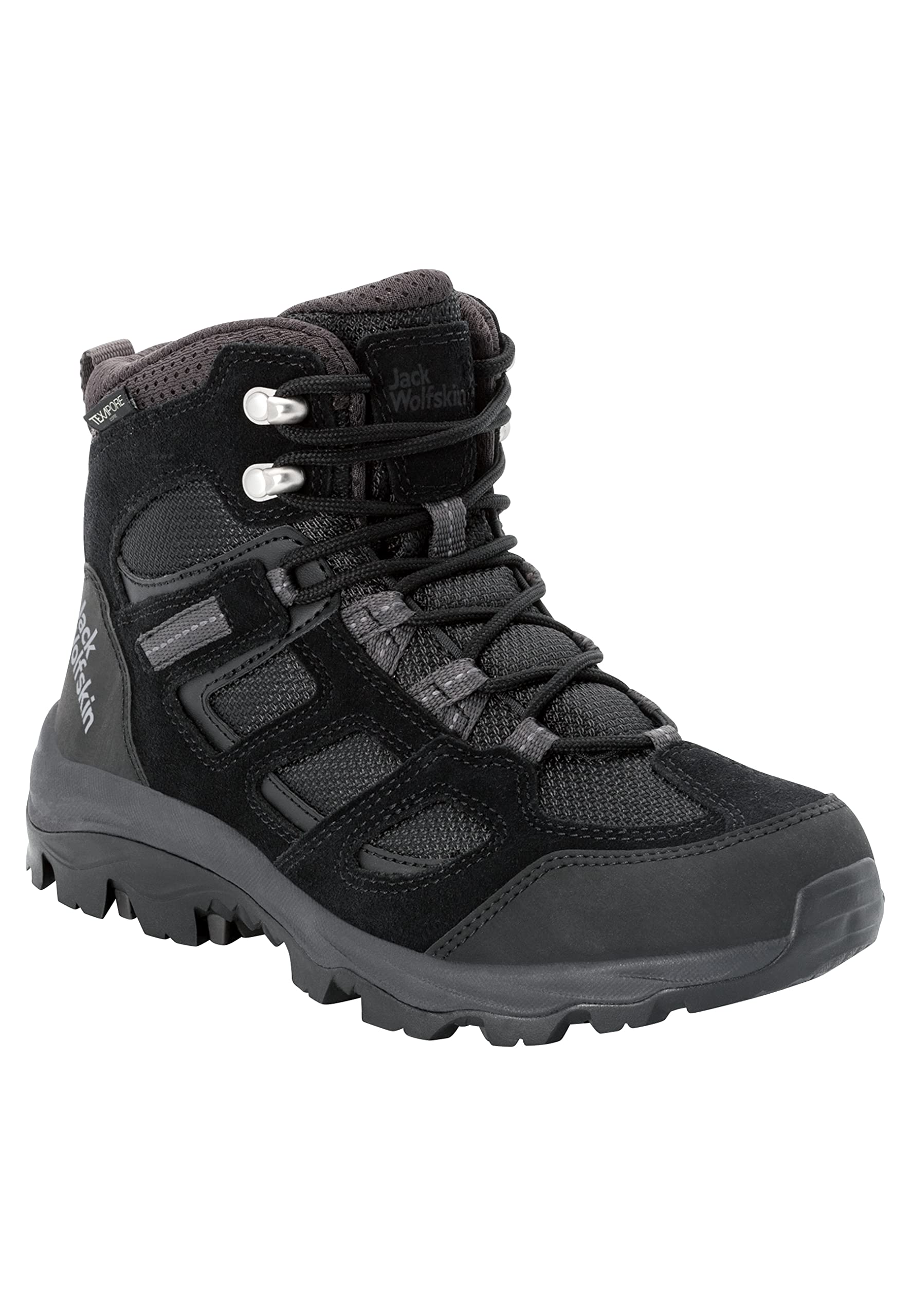 Jack Wolfskin Damen Vojo 3 Texapore Mid W, Tarmac Grey Pink, 42.5 EU