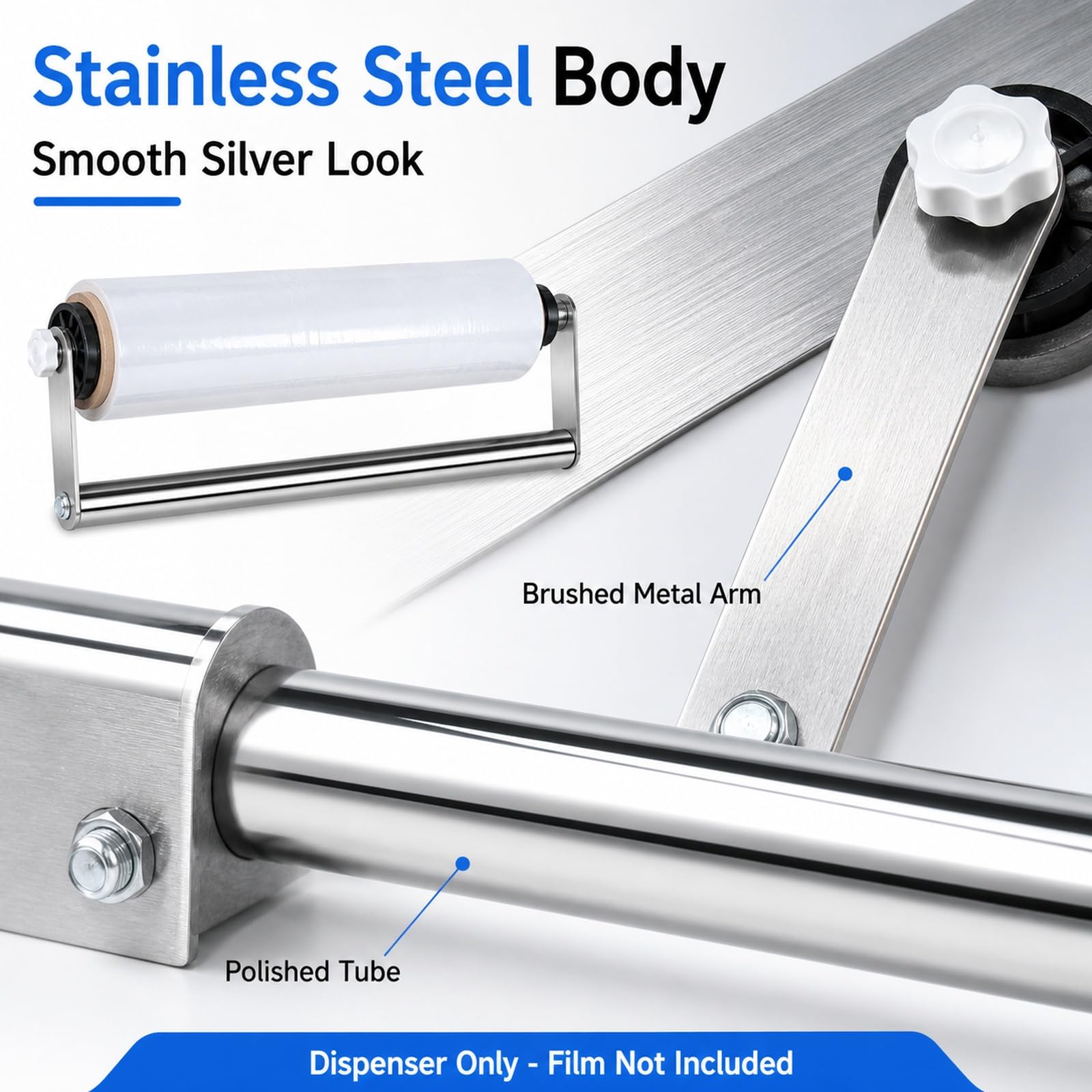 Dispenser Portatile Per Film Estensibile,Stretch Film Dispenser