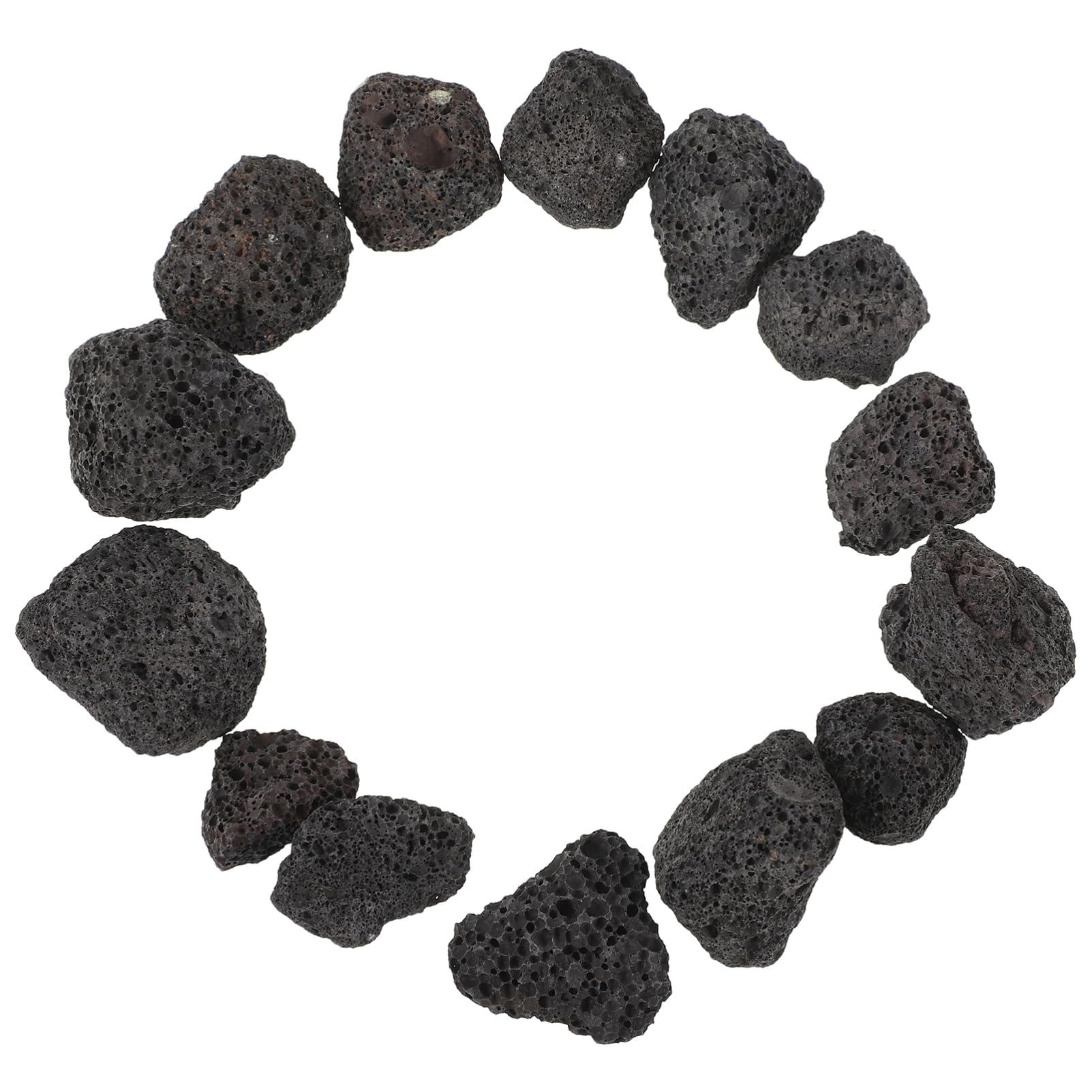 PRETYZOOM Lot De 5 Roches Volcaniques Décoratives pour Aquarium