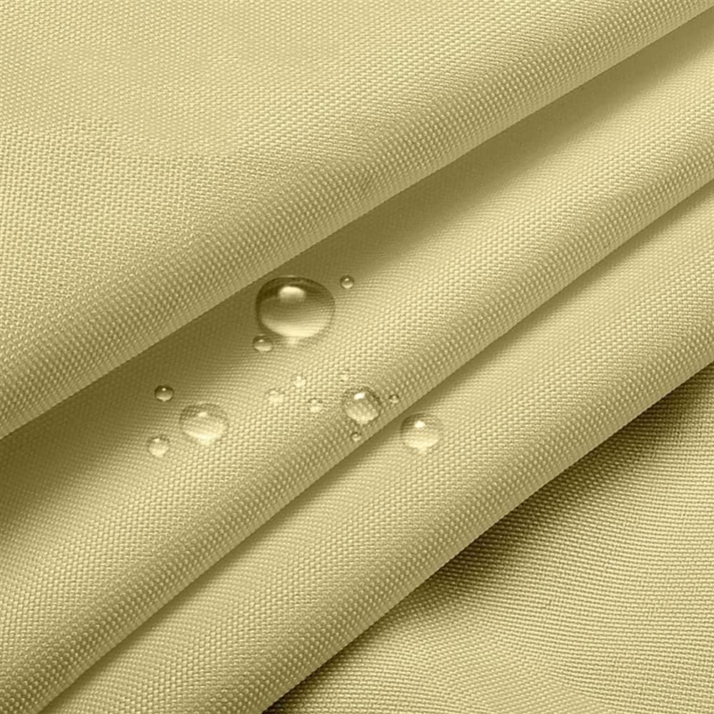Swing Cushion Covers, 2 or 3 Seater Swing Chair Replacement Cover, 600D Thickened Oxford Swing Seat Cover Waterproof Outdoor Swing Seat Protection Cover for Outdoor Patio Garden Yard ( Color : Beige ,