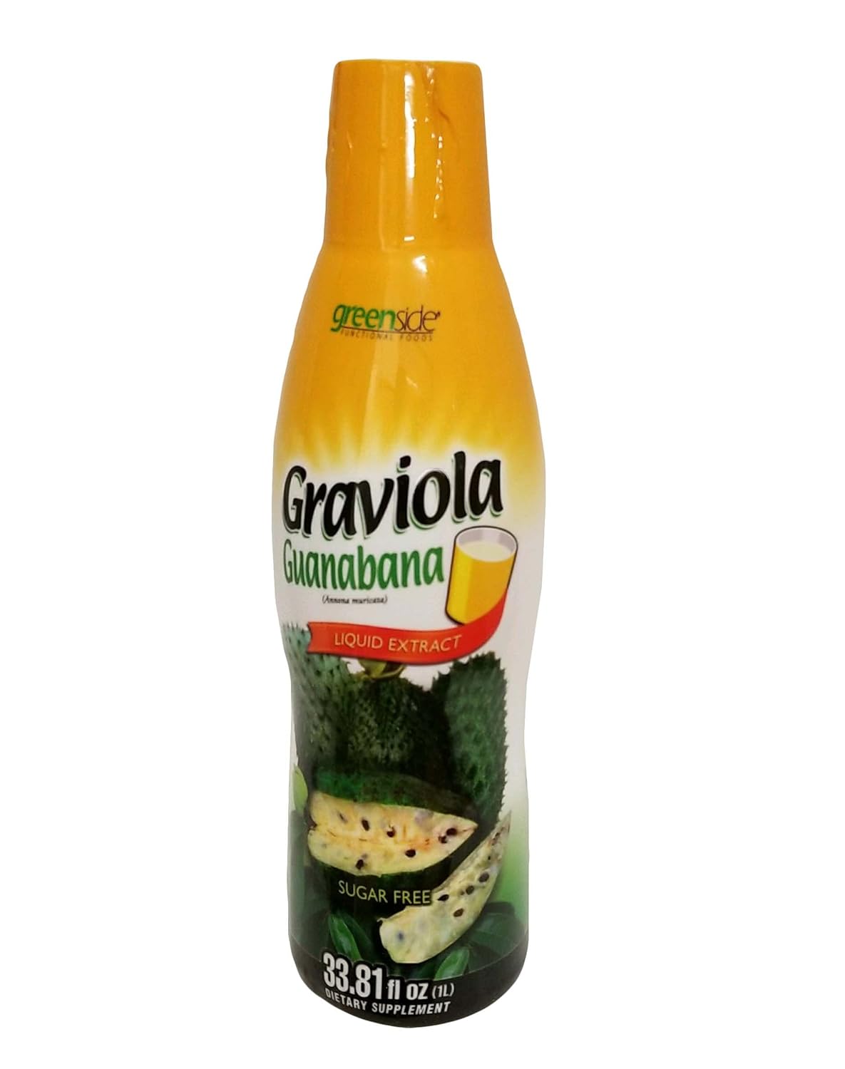 Guanabana Juice - Graviola Guanabana - Liquid Extract - 33.81 oz - By Greenside