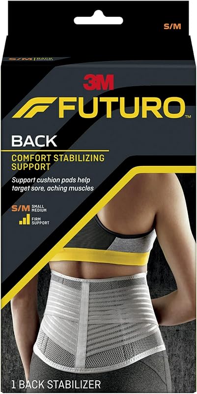 Comfort Stabilizing Back Support, S/M | Ideal for Everyday Activities