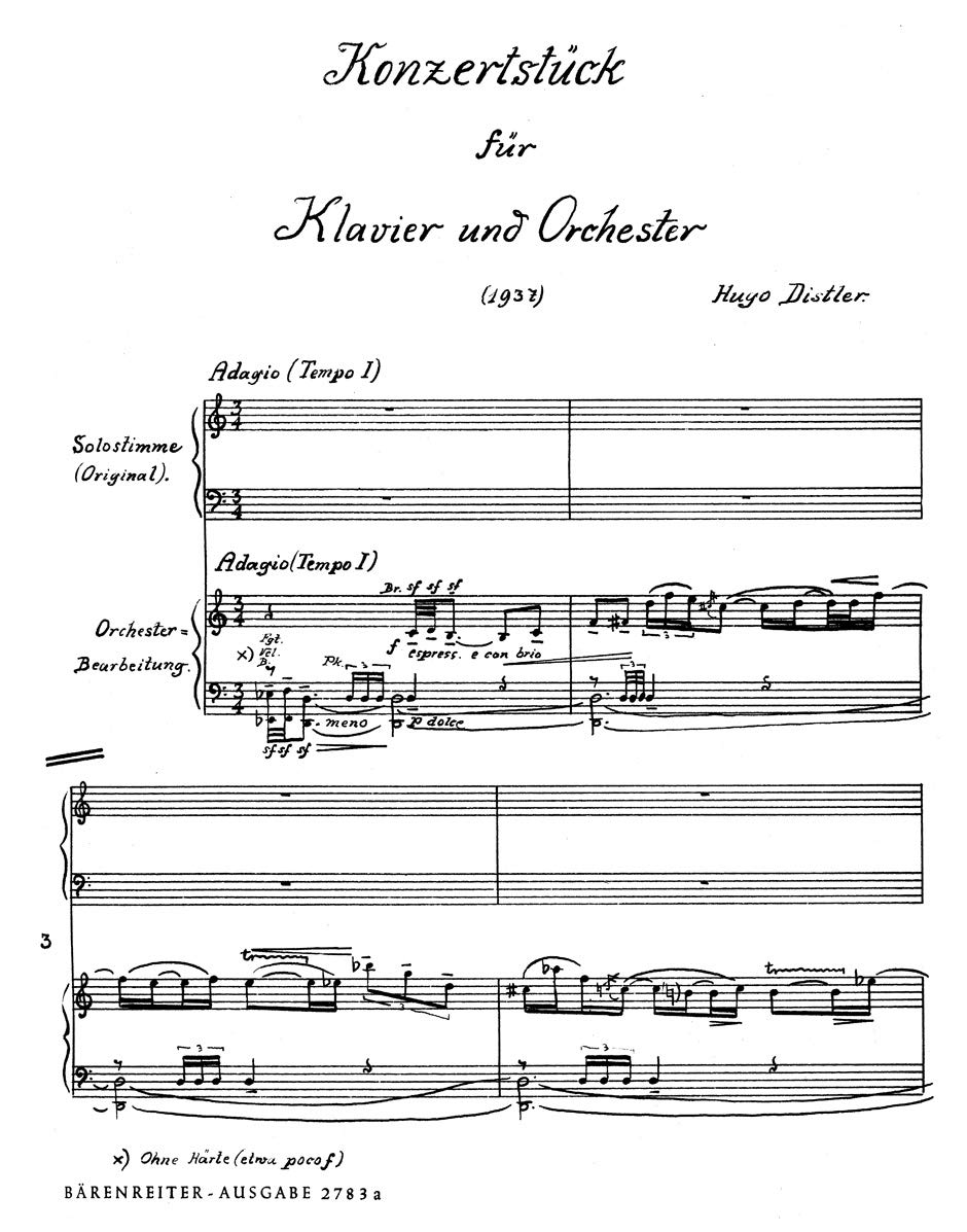 Pieza de concierto: Extracto de piano: 2 piano