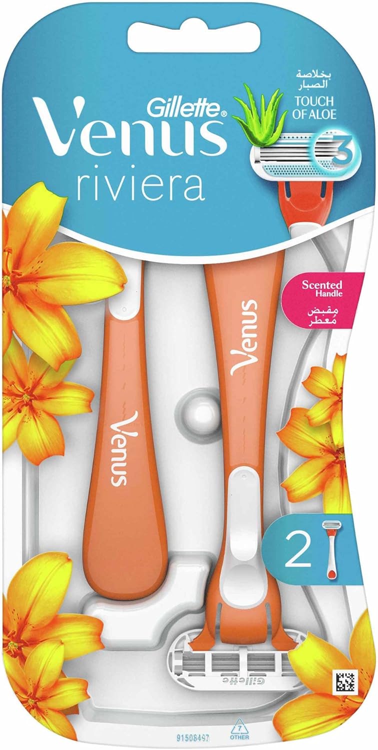 Gillette Venus Riviera Kullan At Kadın Tıraş Bıçağı 2'li