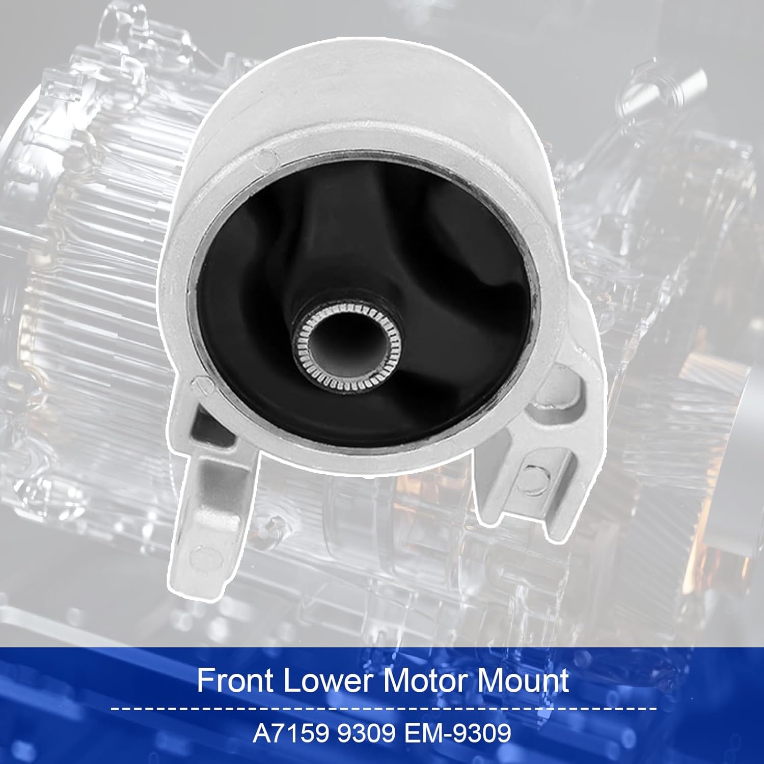 Engine Motor Mount Compatible with Hyundai Accent 2006-2011, for Kia Rio Rio5 2006-2011, for Dodge Attitude 2006-2011 Replacement for OE A7136 A7159 A7164 Set of 3