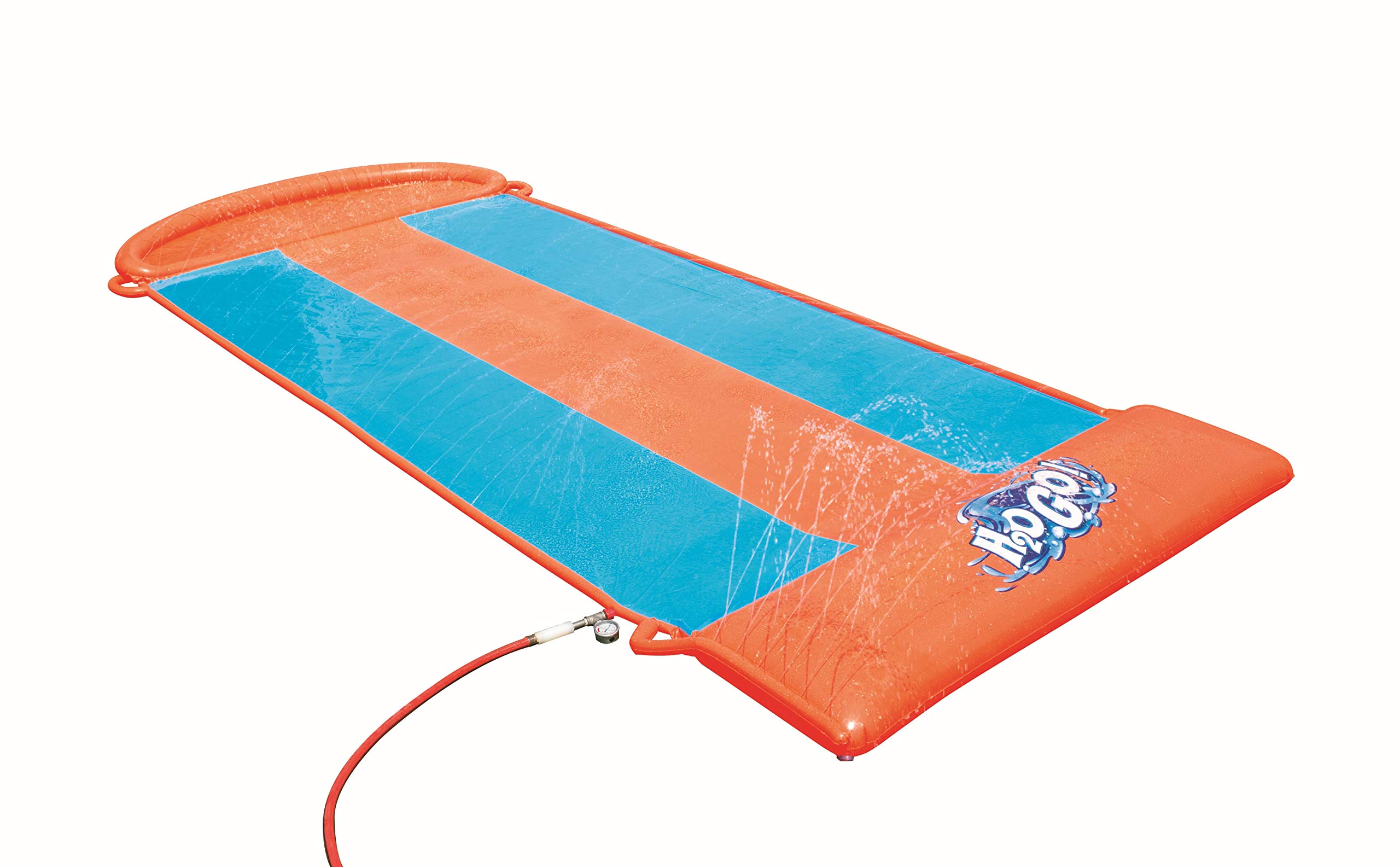 H2Ogo!- Scivolo Aqua Ramp Triplo, 3+ Anni, Cm.549, Multicolore, 52249