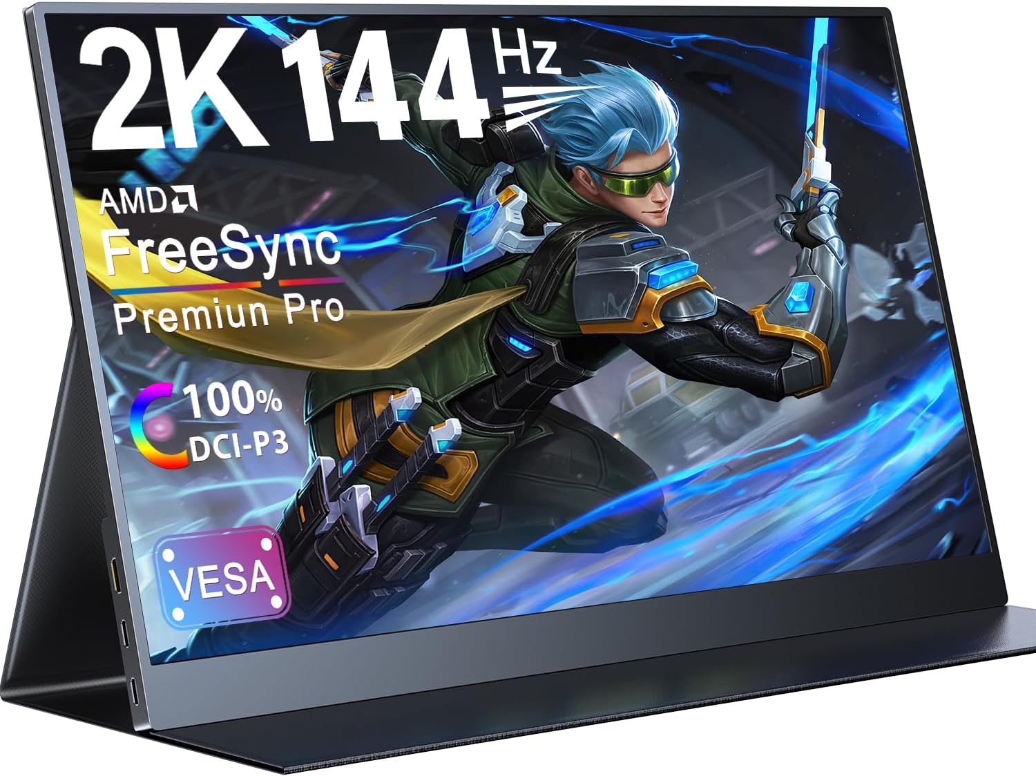Amazon.com: EVICIV 2K 144Hz Portable Monitor 100% DCI-P3 17.3