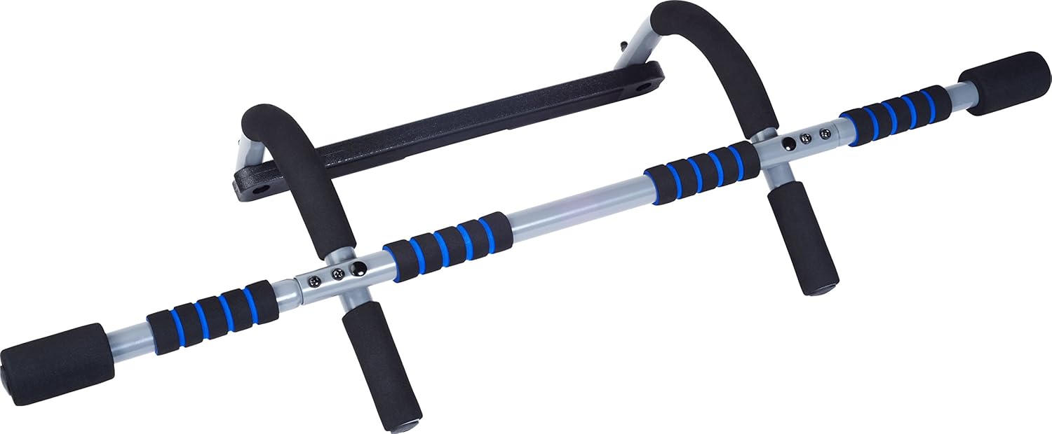 Pure Fitness Multi-Purpose Doorway Pull-Up Bar : Push Up Stands : Sports & Outdoors