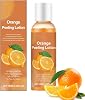 Orange Peel Exfoliating Oil,Exfoliating Body Scrub,Organic Essential Oil for Skin Renewal, Exfoliate Dead&Rough Skin,Orange Face and Body Peeling Gel,Deep Nourishing & Hydrating, Blackhead Removal