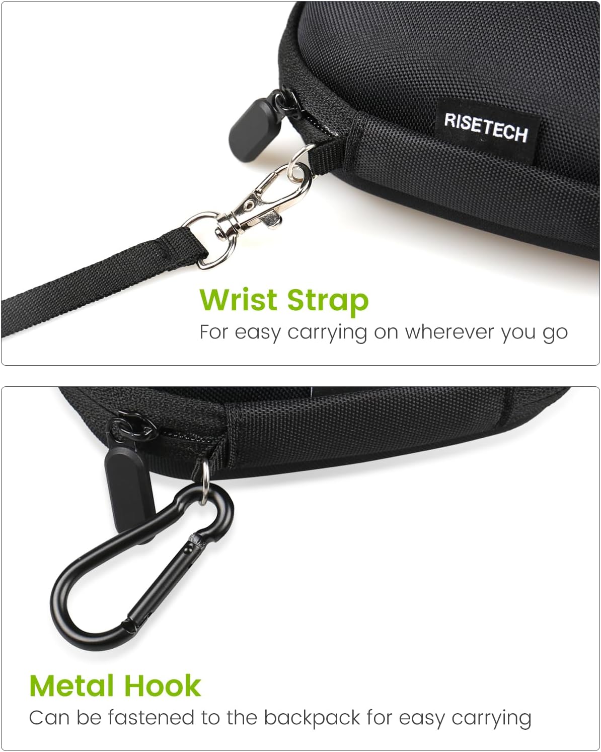 Hard Travel Mouse Case Compatible with Logitech MX Master 4, Master 3S / 3, Master 2S Computer Wireless Mouse Carrying Bag – with Clip and Lanyard - Image 5