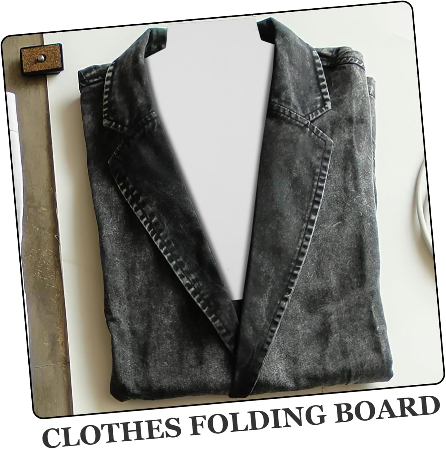 T Shirt Folding Paperboard 20 Sheets White Paper Laundry Organizer