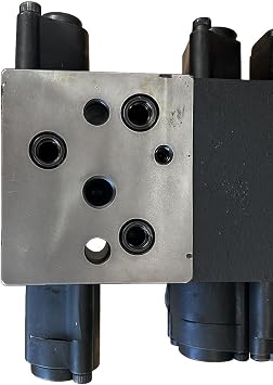 Spare Parts Holland New Dual Rear Hydraulic Remote Valve Kit Compatible with Massey Ferguson Tractors 35 50 65 135 150 165 185 285 Etc (3 Point Linkage Controller)