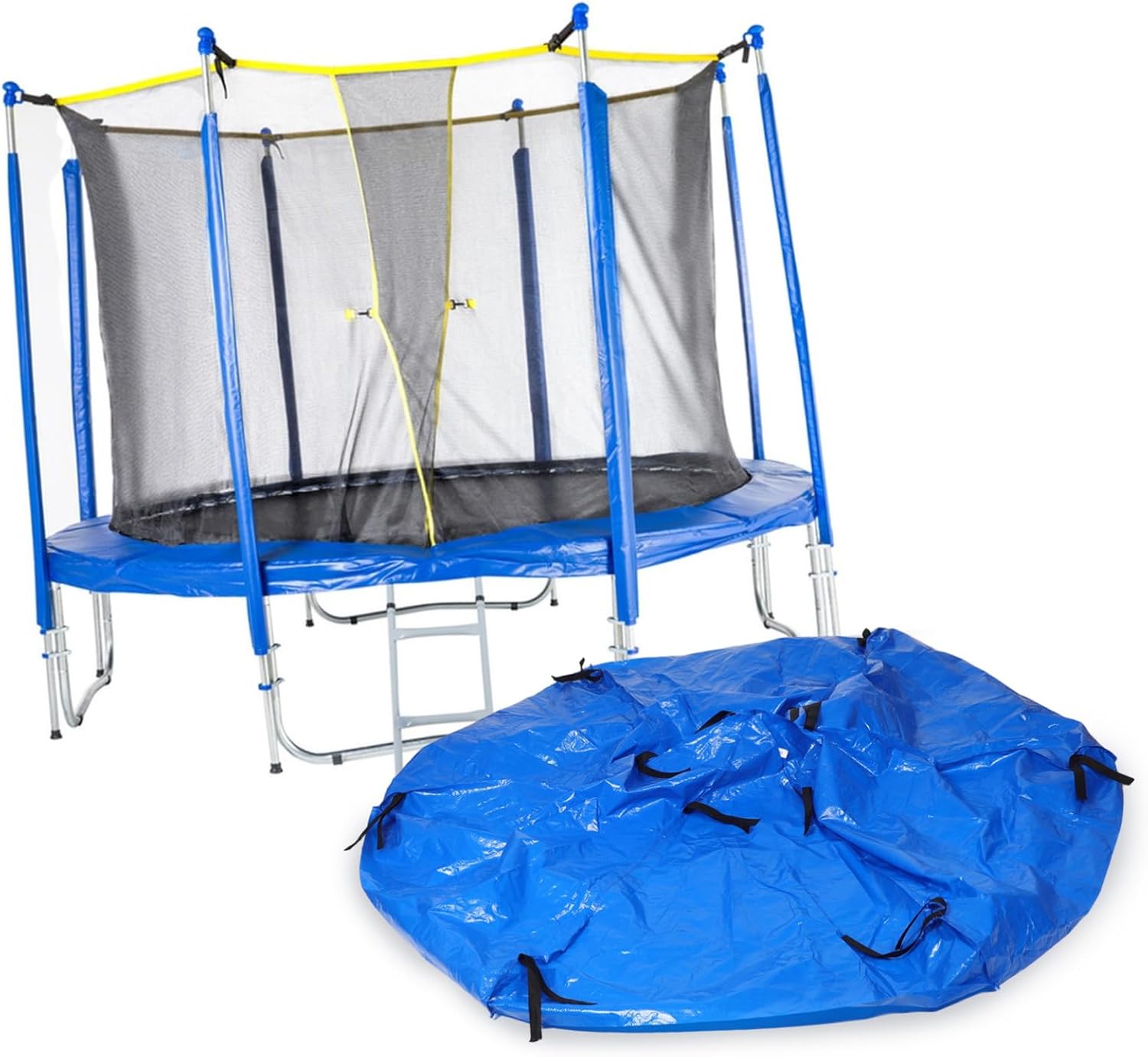 Trampoline Protective Canopy Cover for Outdoor Use and Shade for Easy Installation Fits Round Trampolines Weather Cover