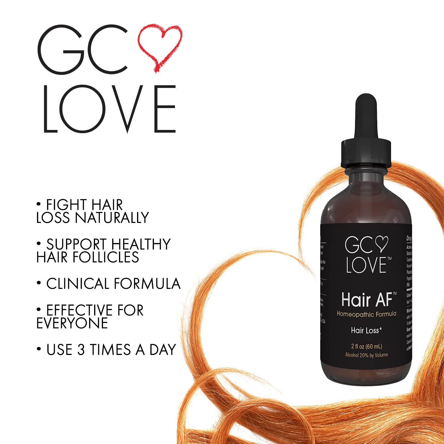 Buy Gerard Cosmetics Hair AF Homeopathic Sublingual Drops Promotes