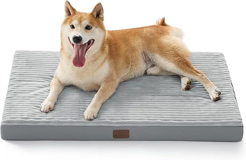 Miniatura 9 de Bedsure Cama para perros pequeños – Cama ortopédica para mascotas con funda extraíble lavable a máquina, no impermeable, alfombrilla de espuma para