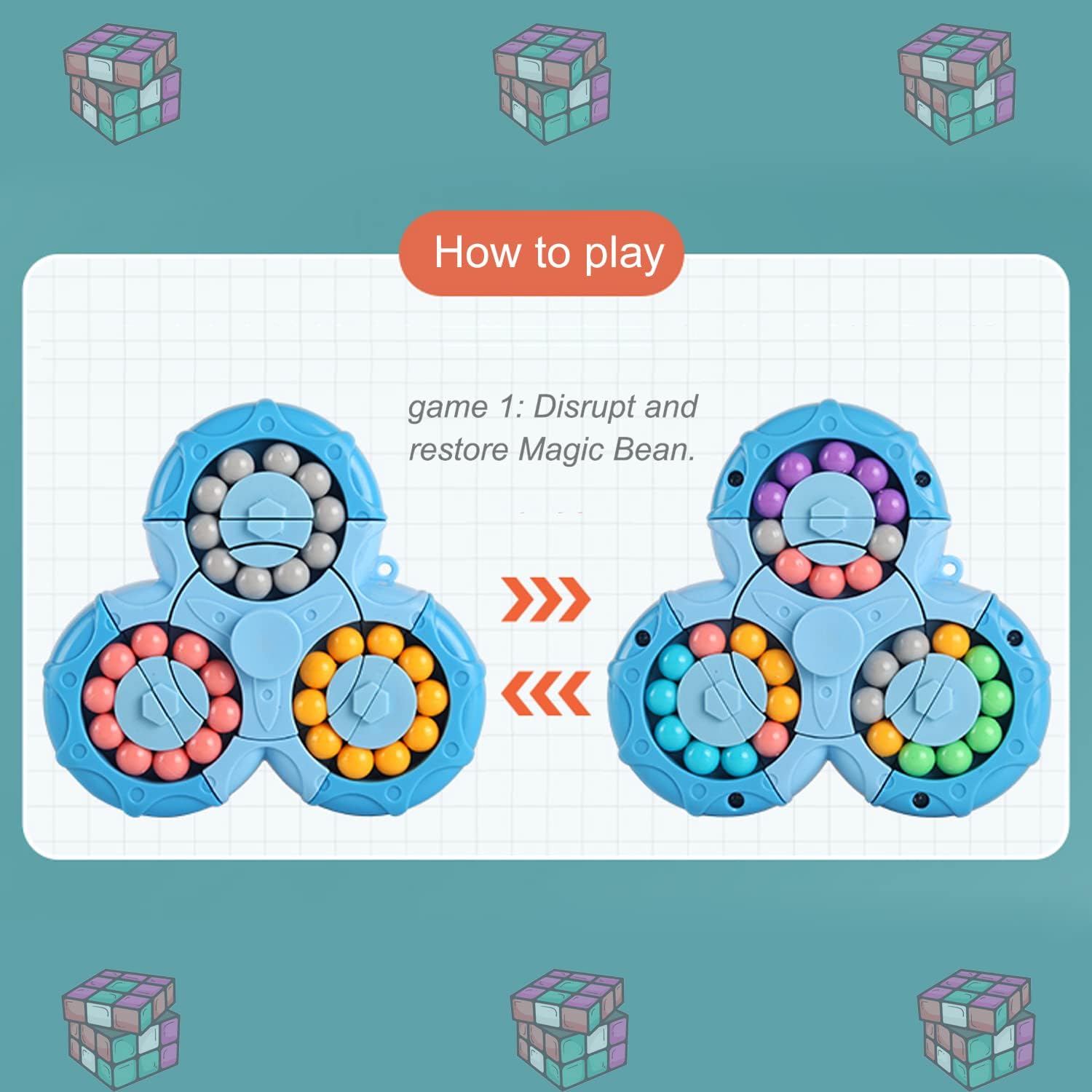 Magic Bean Rotating Cube - Image 3