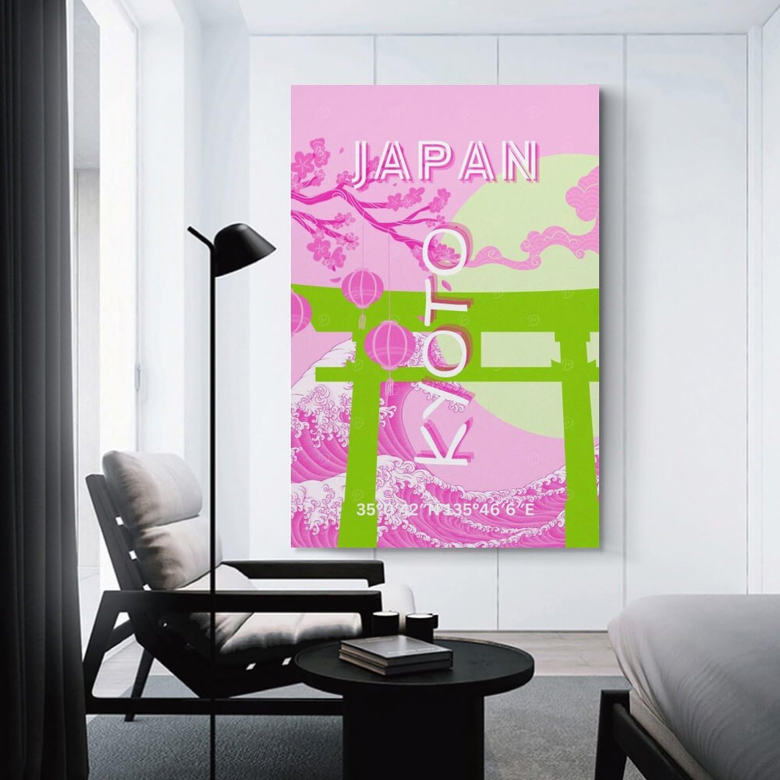 Junmoney Japan Travel (9) Decorative Canvas Print 16x24inch(40x60cm), for Gallery Wall Layouts in Home Or Office, Home Wall Art for Statement Displays