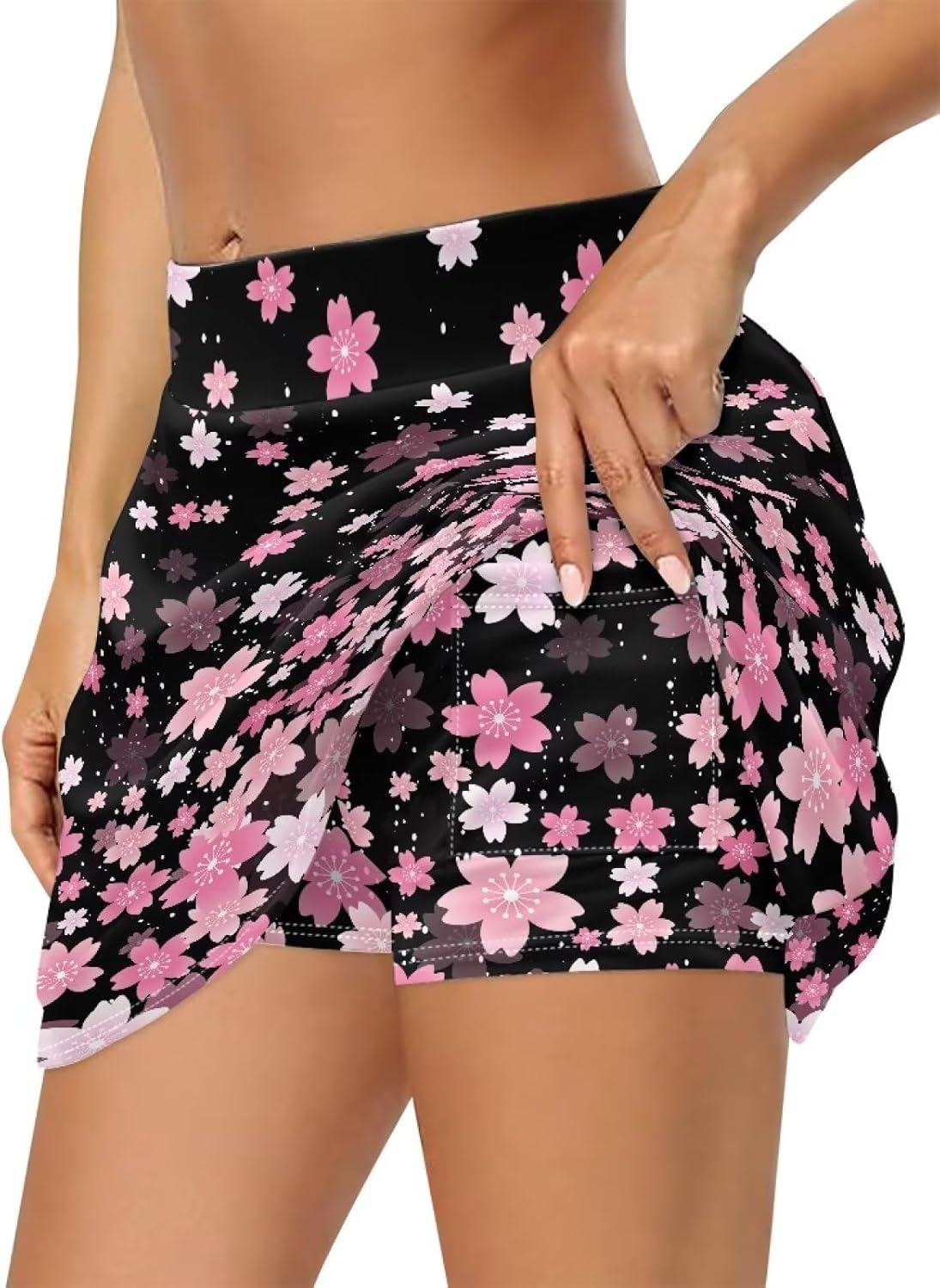 Tennis Skirts for Women with Pocket Shorts High Waisted Athletic Golf Skorts Summer Workout Running Skirts