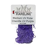 Hareline Dubbin Medium UV Polar Chenille (UV Purple)