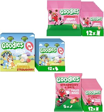 Goodies Strawberry Fruit Snacks Multipacks Bundle