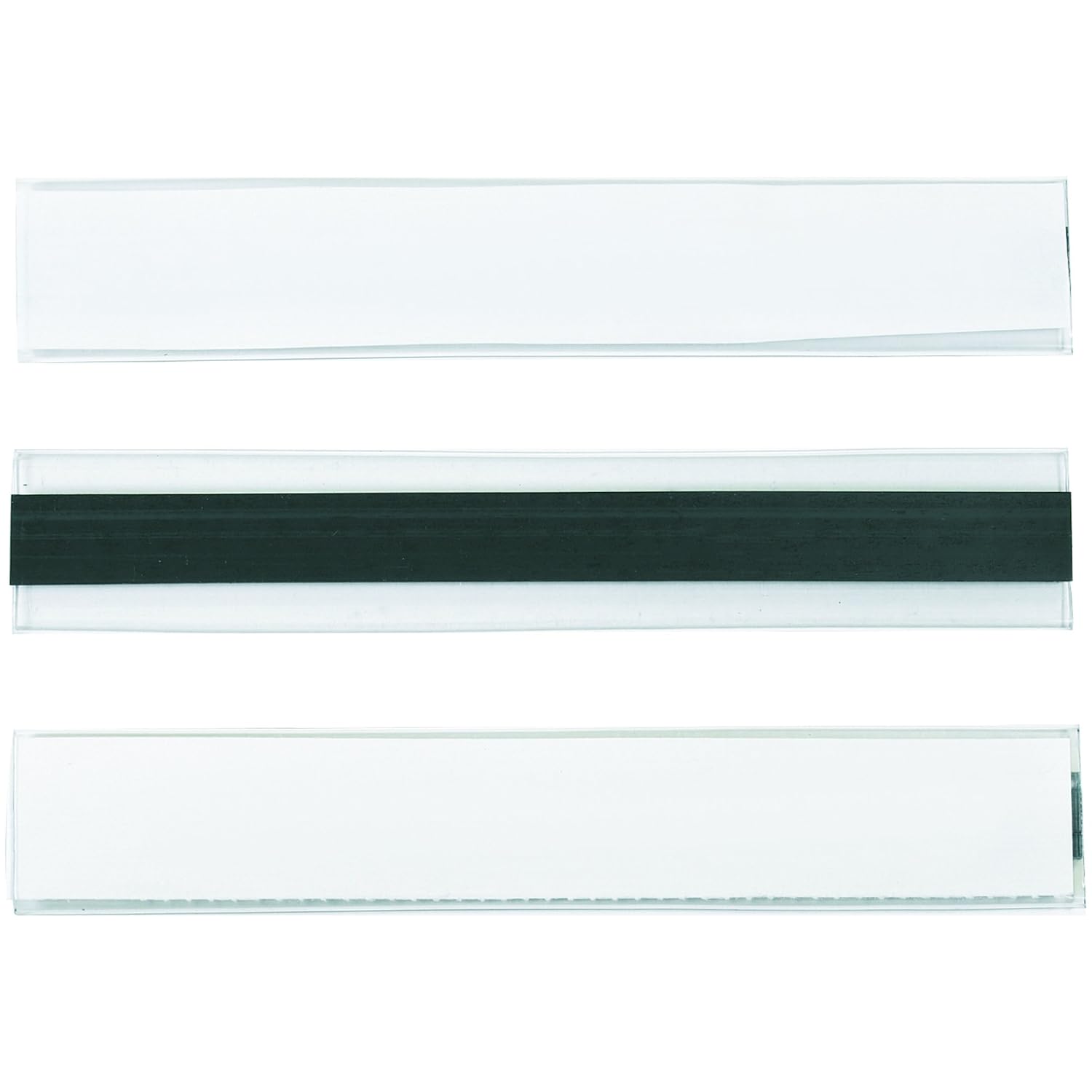 HOLDEX LH114 Plastic Label Holder, 6" Length x 1