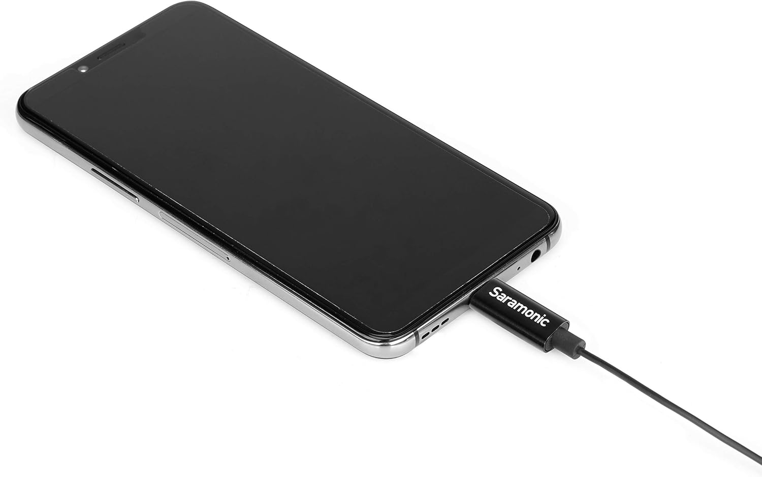 Saramonic LavMicro U3A USB-C Lavalier Microphone for iPhone 15, Android, New iPad, Computers & More with 6.6' Cable & 90˚ Adapter for Vlogging, Interviews, YouTube, TikTok, Live Streaming