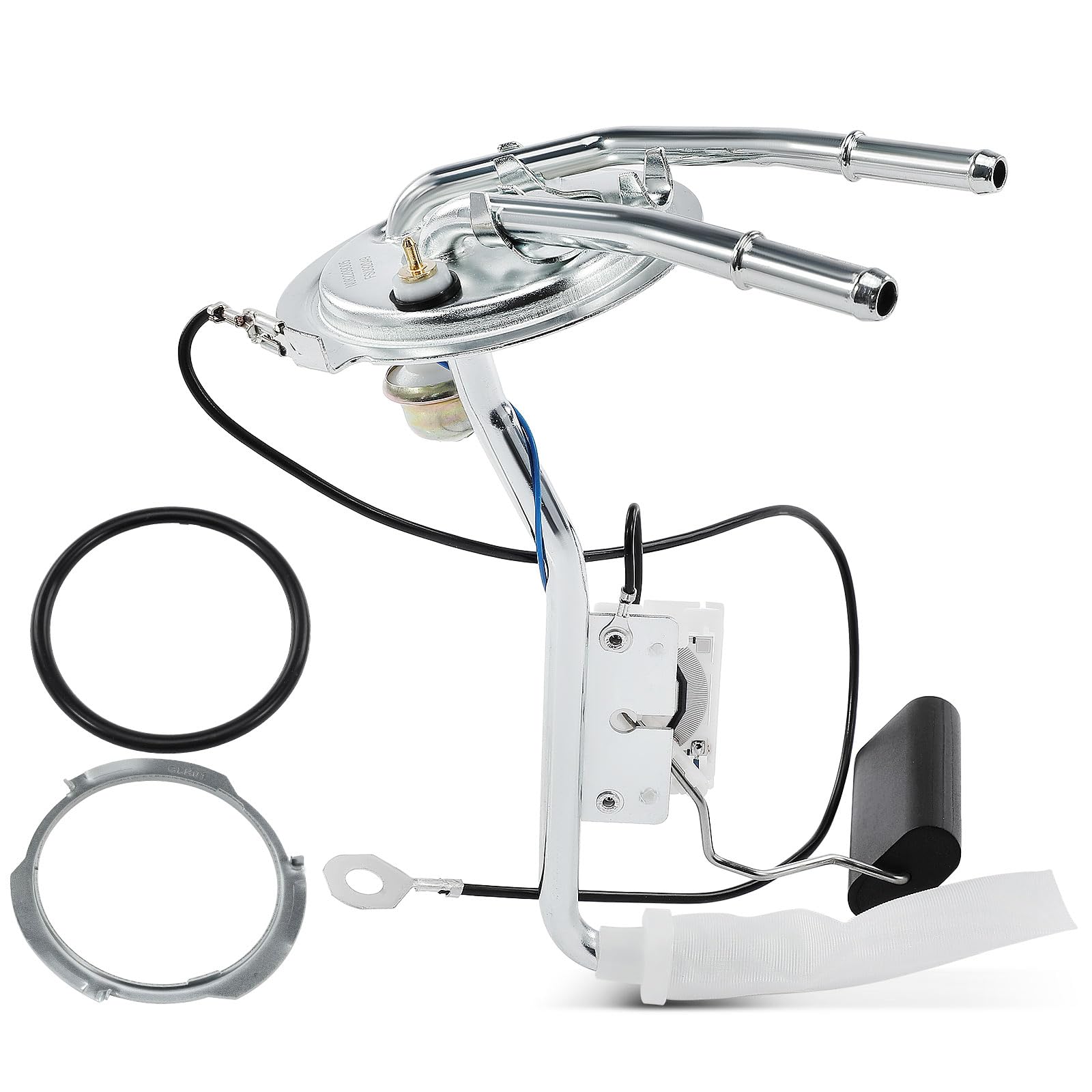 A-Premium Fuel Tank Sending Unit For GM B-Body Cars - Compatible With Chevrolet, Buick, Oldsmobile, Pontiac (2 Outlets)