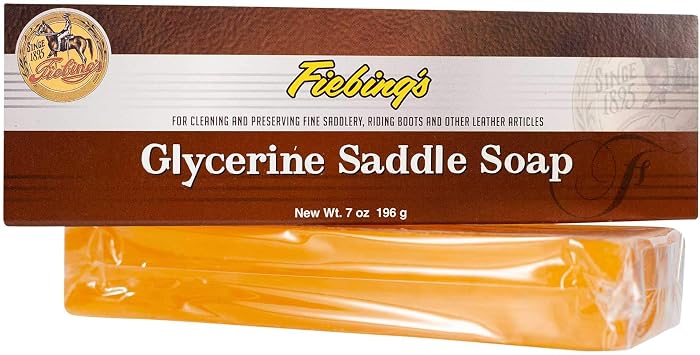 Fiebings Glycerine Saddle Soap Bar 7oz