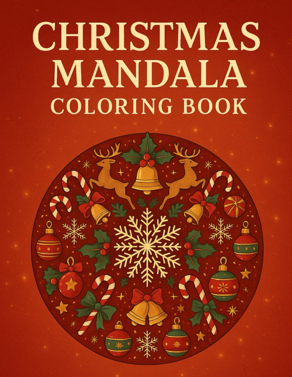Christmas Mandala Coloring Book: A Relaxing Christmas Coloring Book for Adults | Festive Mandalas, Ornaments & Winter Designs for Stress Relief, Mindfulness & Perfect Holiday Stocking Stuffers