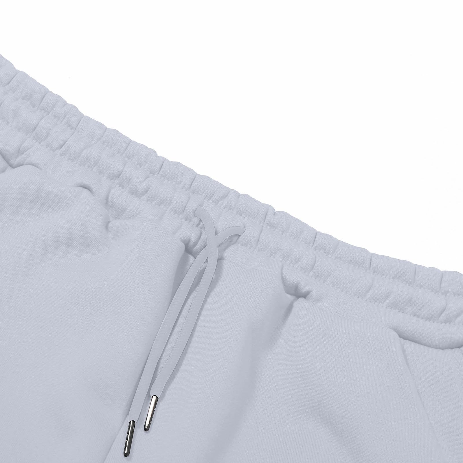 Jogginghose Herren Baggy Einfarbig Hosen Weites Bein Sweatpants Elastische Taille Trainingshose Lang Sporthose mit Taschen und gummizug Sporthosen Bequeme Freizeithose Y2k Streetwear Herbst Winter