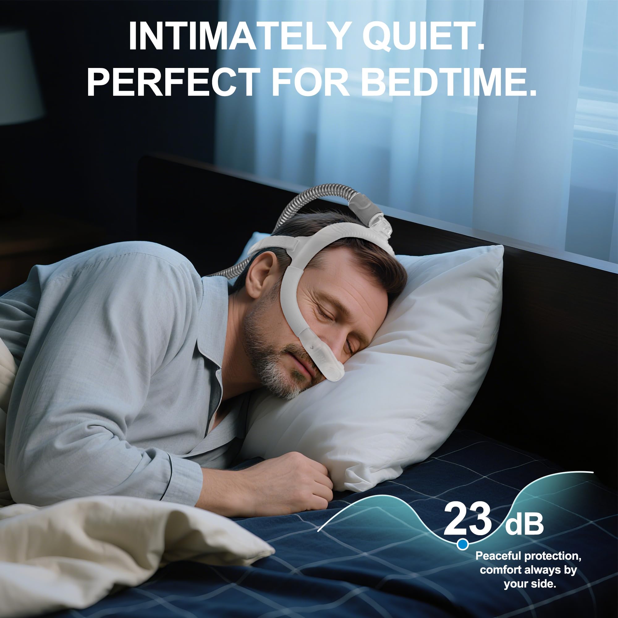 Máscara nasal para Airfit N30i Máscaras nasales de alto rendimiento compatibles con AirTouch N30i Almohadilla de silicona más suave y silenciosa Almohadilla de repuesto para CPAP W-2 Pack