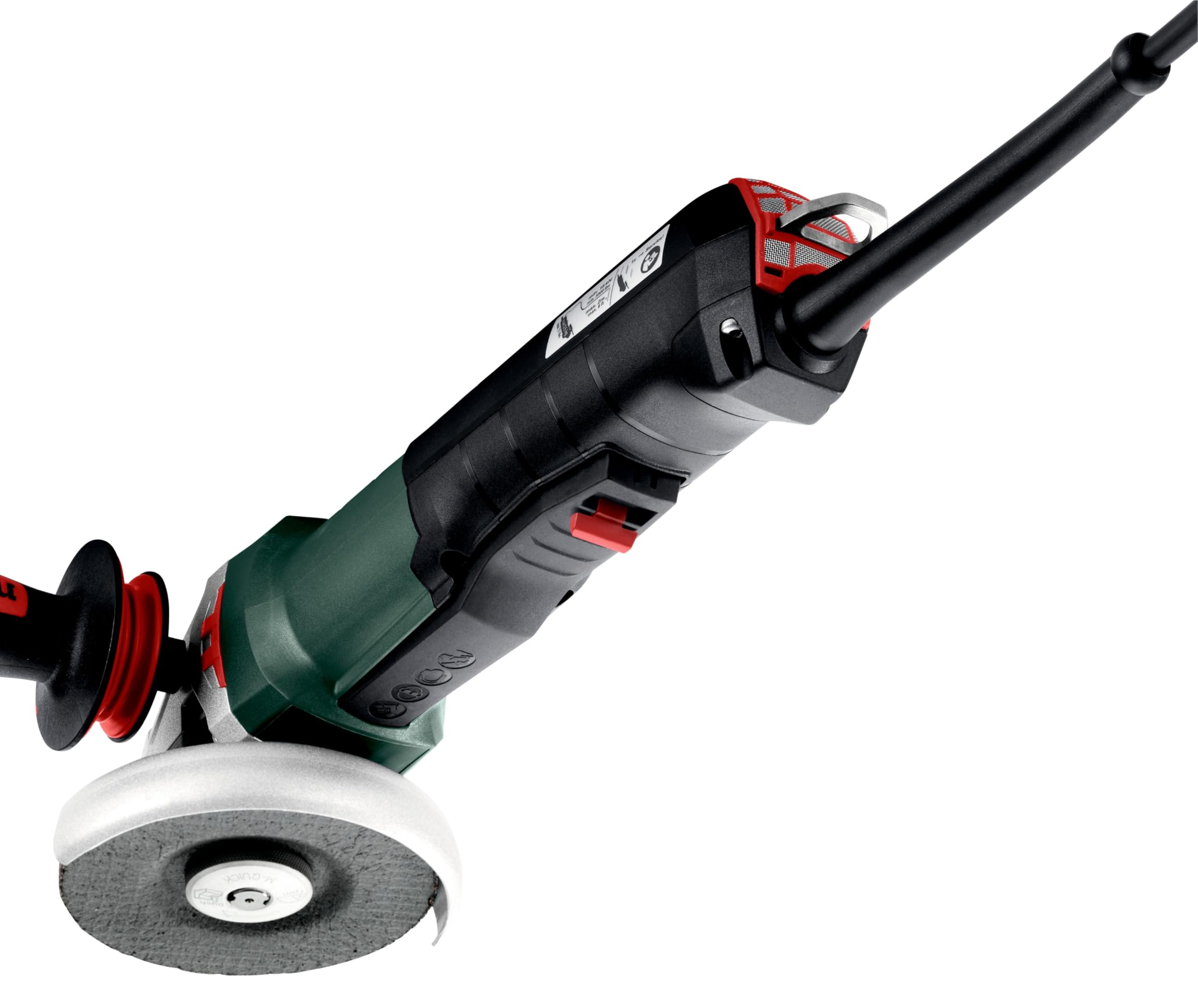metabo Szlifierka kątowa WEPBA 20-125 Quick DS BL – 2000 W, 125 mm, silnik bezszczotkowy, system M-Quick; niskie wibracje, zabezpieczenie przed uderzeniem, zabezpieczenie przed przeciążeniem – do
