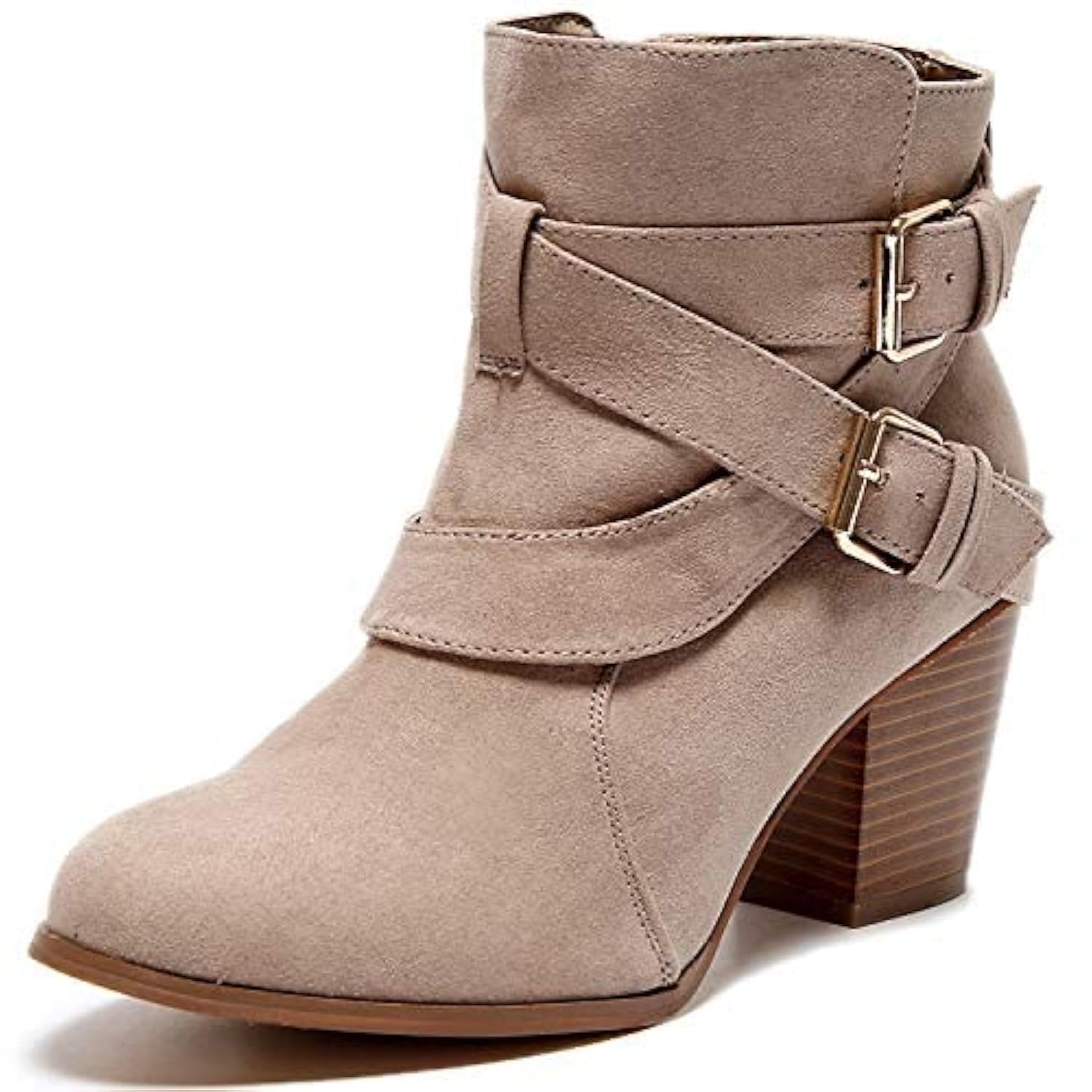Luoika Women's Extra Wide Width Ankle Boots
