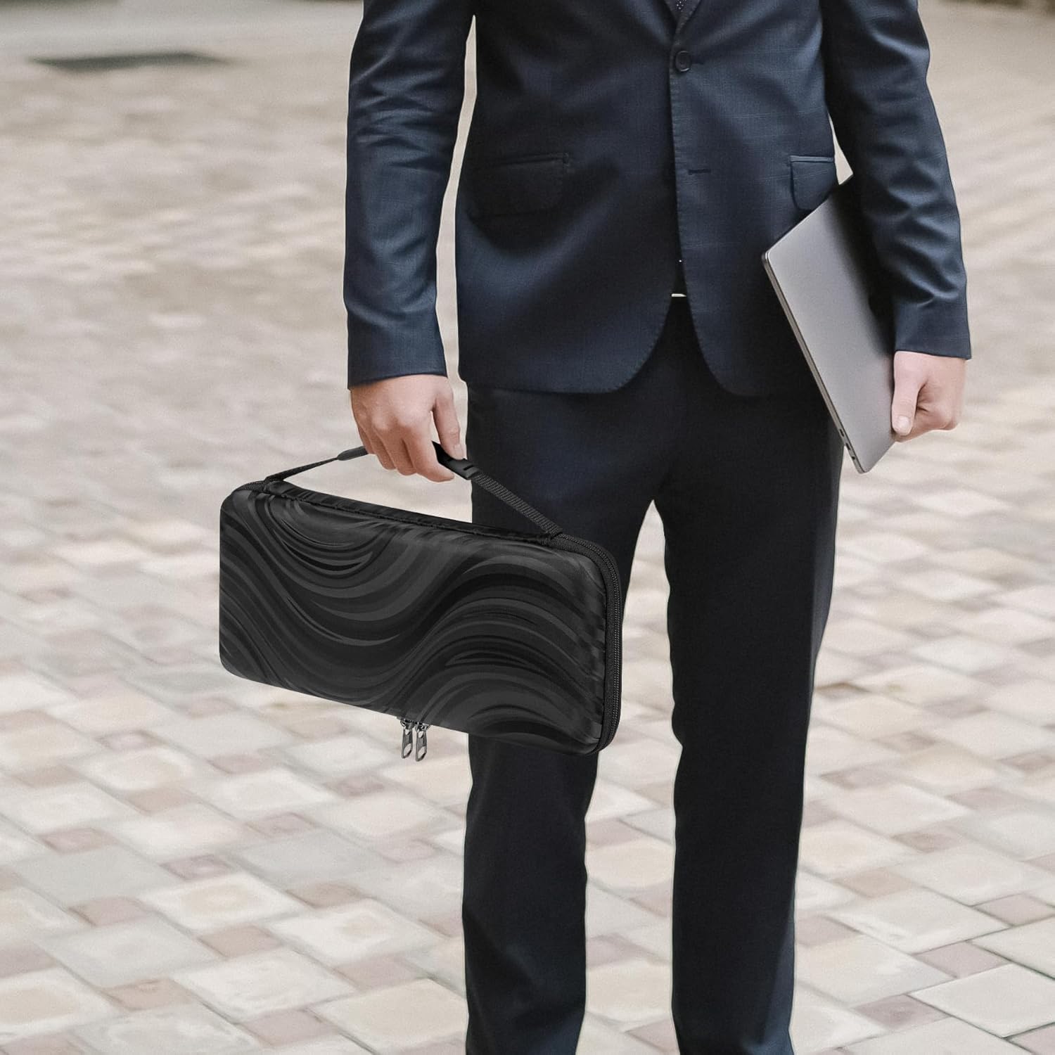 Keyboard Travel Case, Hard Shell Protective Case Compatible with Logitech K380/ Logitech Pebble Keys 2 K380s (Graphite) - Image 6