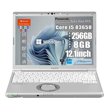 Amazon.co.jp: 【整備済み品】Panasonic ‎Let`s note CF-SV8