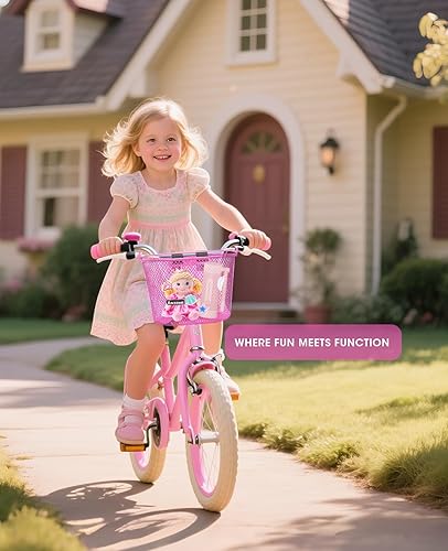 Miniatura 57 de ANZOME Cesta de bicicleta para niños, cesta de bicicleta para niños y niñas, canasta de bicicleta para niños, resistente al agua, adecuada