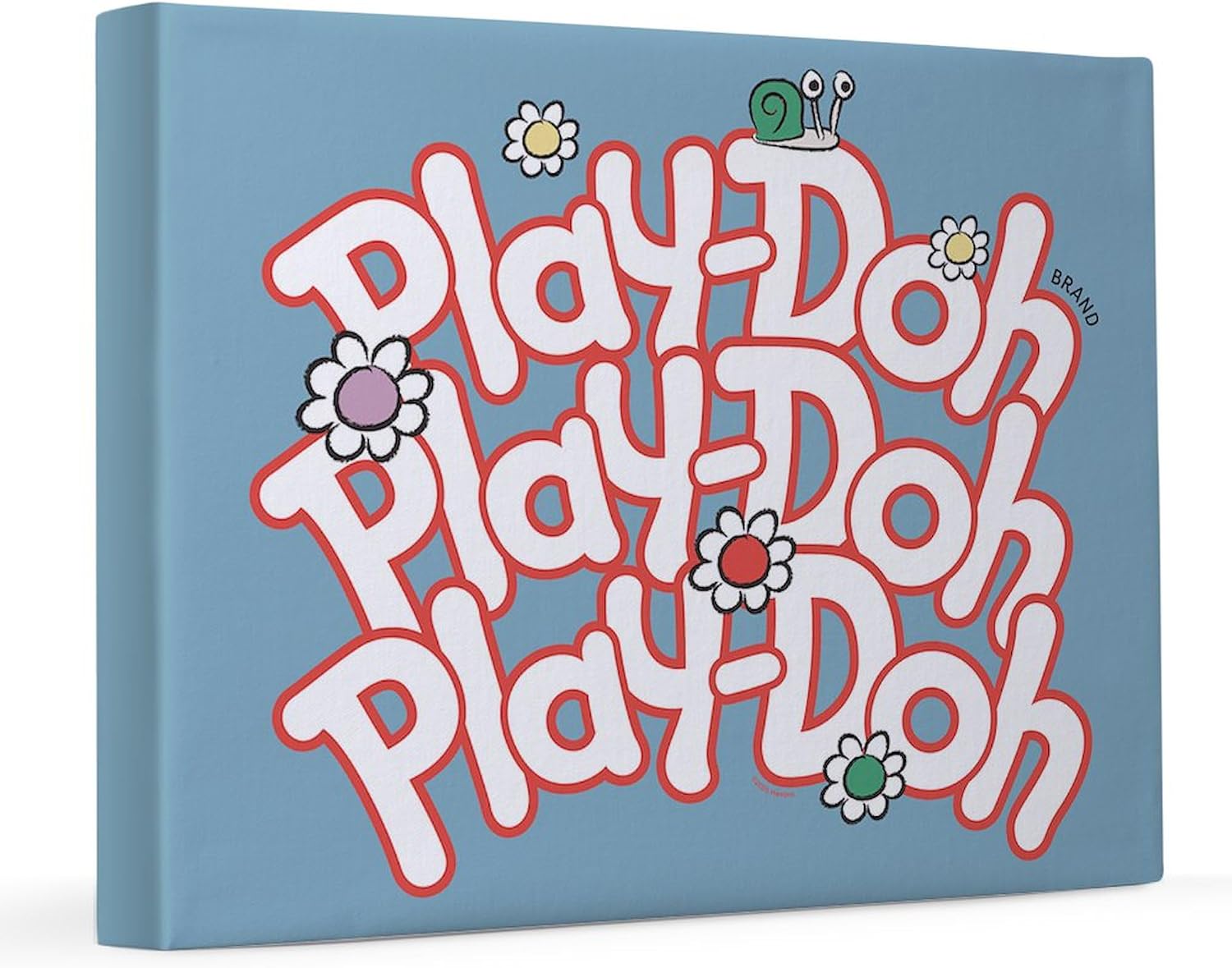 CafePress Play Doh: Fun Blossom 8x10 Canvas Print