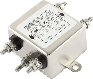 Aexit AC 115/250V Signal Filters 10A CW3-10A-S Noise Suppressor Power Electromagnetic Interference Filters EMI Filter