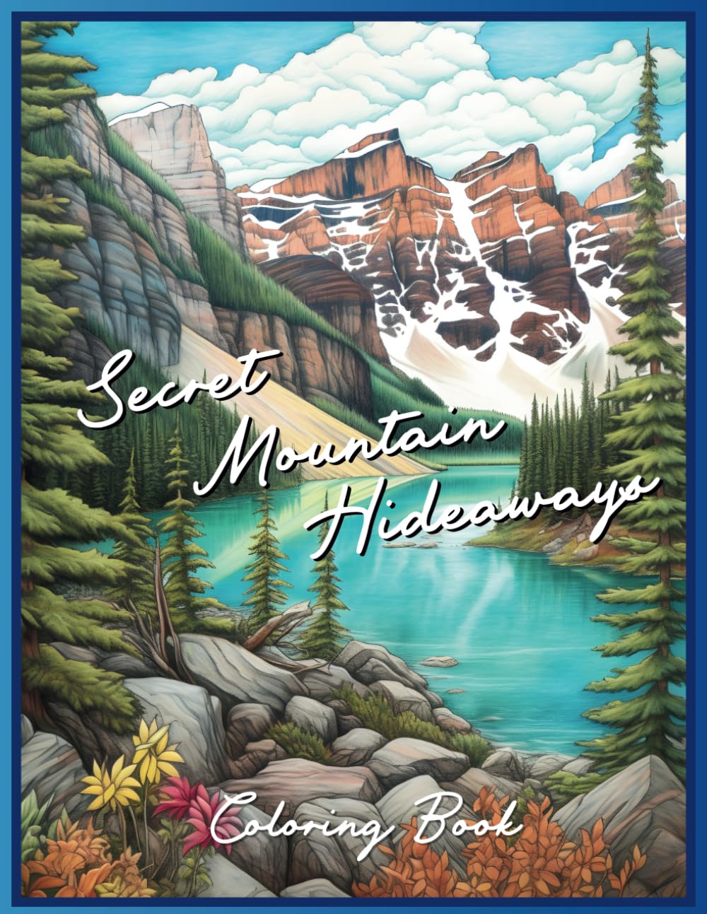 Secret Mountain Hideaways: Coloring Book