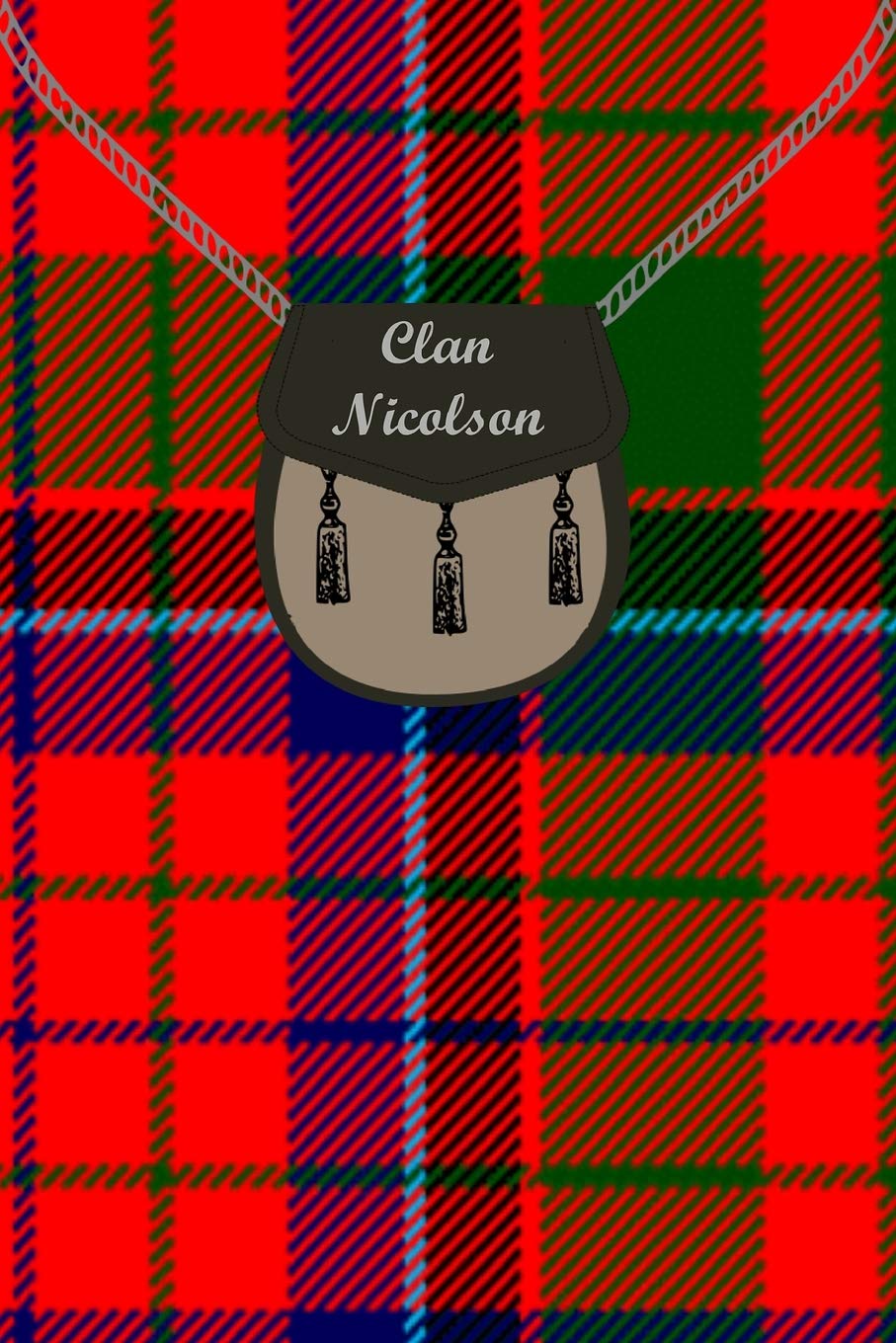 Clan Nicolson Tartan Journal/Notebook