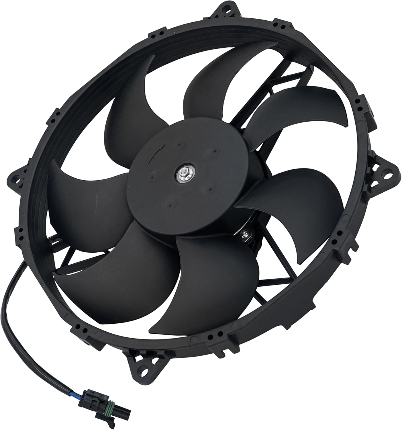 Caltric Radiator Cooling Fan Motor Compatible with Polaris Ranger 800 Rzr S 800 Efi 760Cc 2009-2012 Utv