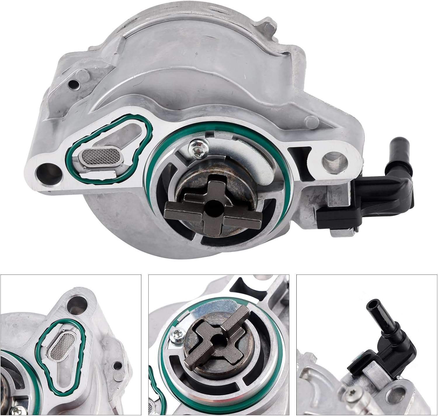 Areyourshop Vacuum Pump For PEUGEOT 206 CC (2D) 1.6 HDi 110 [200504-200702] 80Kw 109PS 1560ccm 456570,96417772,96538980,96539006,7806000