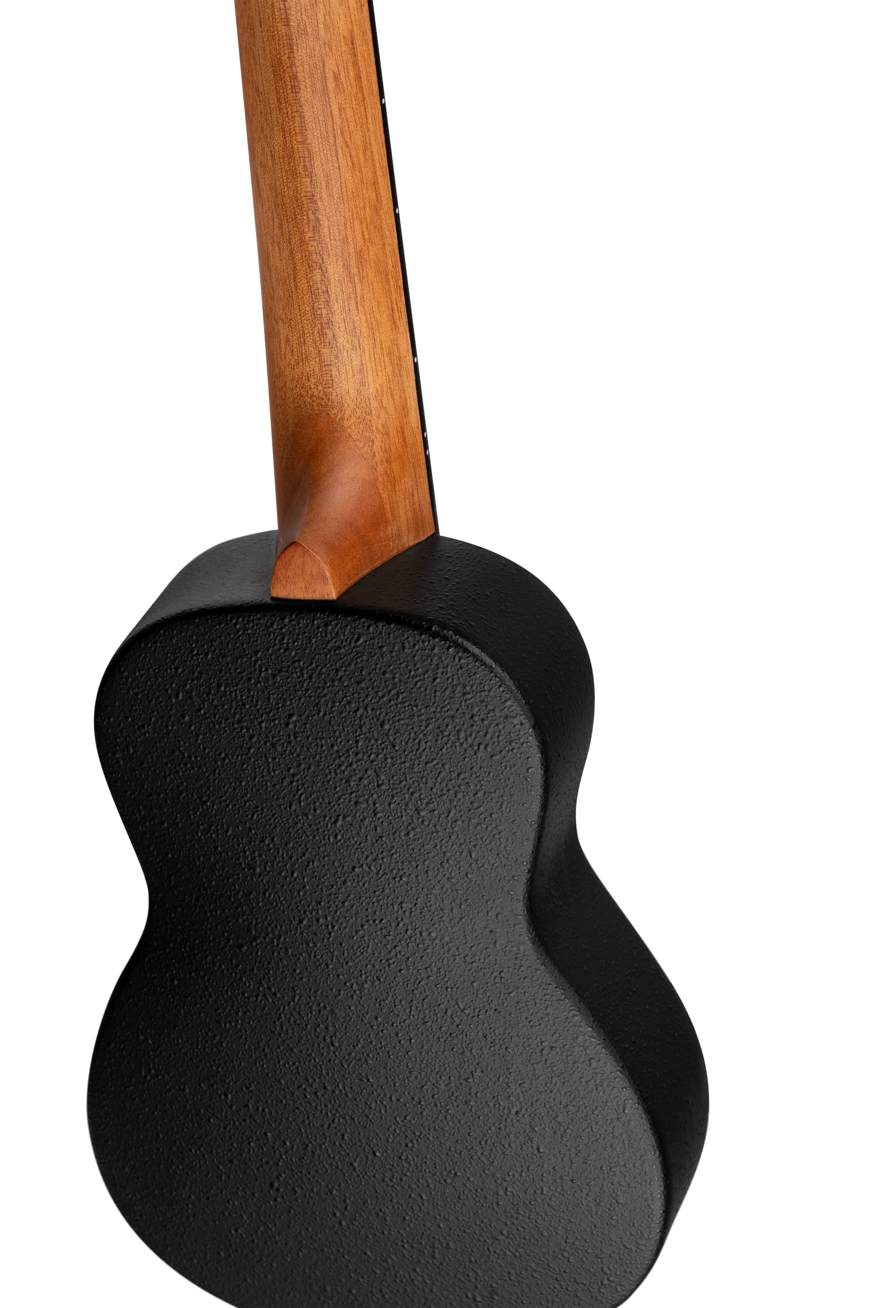 Ortega Guitars Ukulélé Soprano Super Scale Acoustique – Série Keiki K2 – Accessoires Inclus – Agathis / ABS, Kaléidoscope Orange (K2SS-OKC)
