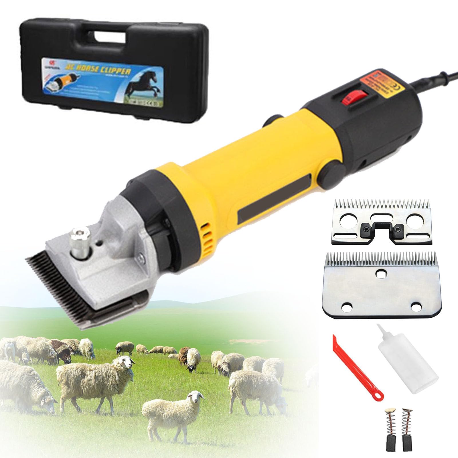 Tosatrice Elettrica Bestiame 690W Professionale Tosatrice Pecore